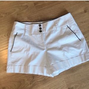 WHBM Stripe Shorts - Like New